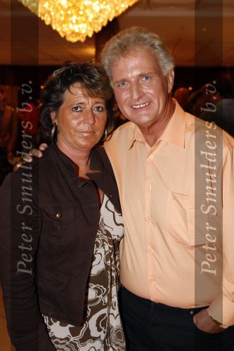 Noordwijk 15 augustus 2007
Tros zomerfeest bij hotels van Oranje . Emile Hartkamp met vrouw