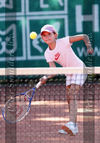 Muiderberg 7 september 2007
Alec en Emma Krajicek  spelen samen tennis bij de clubkampioenschappen. Papa Richard en de au pair kijken toe.
Peter Smulders bv