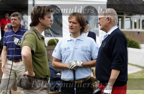 Zandvoort 18 augustus 2007
Charity golftournooi bij de KLM open op de kennemer golfclub. Pieter v Vollenhoven Frank Houben en Beau v Erven Dorens