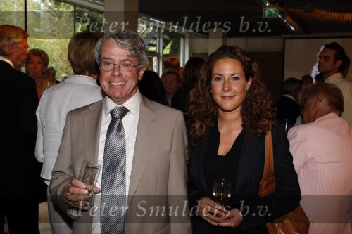 Amsterdam 7 september 2007
Opening nieuwe pand van de Pim de Vos advocaten op de pc hooftstraat. De rijdende rechter  Frank Visser met ...