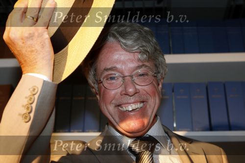 Amsterdam 7 september 2007
Opening nieuwe pand van de Pim de Vos advocaten op de pc hooftstraat. de rijdende rechter Frank Visser