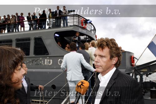 Amsterdam 30 augustus 2007
Eindfeest van Talpa op de supperclub boot. 
John de Mol Jr