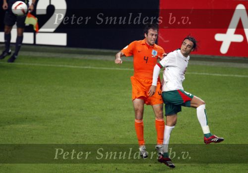Amsterdam 8 september 2007
kwalificatieduel voor EK tussen Nederland en Bulgarije in de amsterdam arena. Nederland wint met 2-0. Joris Mathijsse