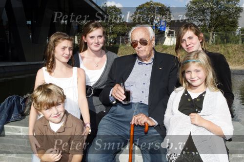 Hilversum 17 augustus 2007
Leen Timp met zijn kleinkinderen.