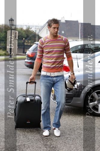 Noordwijk 20 augustus 2007
De spelers van het nederlands elftal verzamelen in hotel huis ter duin voor de oefenwedstrijd tegen zwitserland. Maarten Stekelenburg