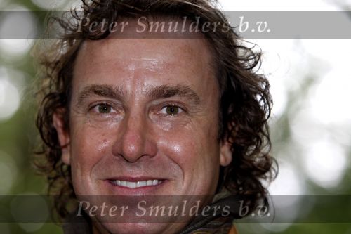 Drunen 22 augustus 2007
Marc Borsato wordt tot Baron van het Land v ooit geslagen. Marc op paard.