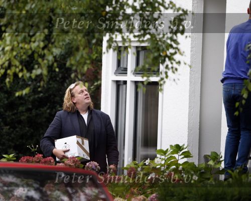 Baarn 22 augustus 2007
Mariska Hulscher haar nieuwe vriend