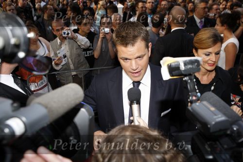 Amsterdam 23 augustus 2007
Premiere  film Matt Damon in Tuschinski.