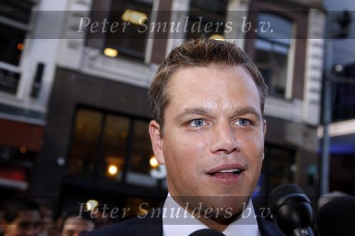 Amsterdam 23 augustus 2007
Premiere  film Matt Damon in uschinski.