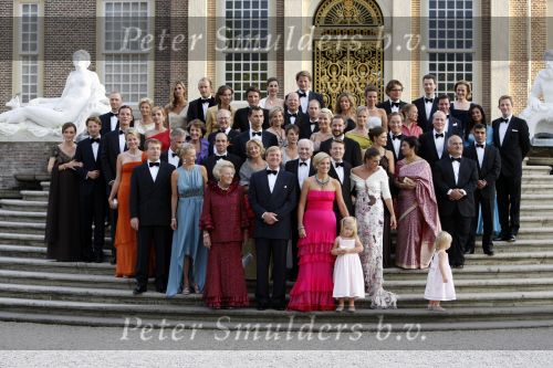 Apeldoorn 1 september 2007
Prins Willem Alexander viert zijn 40e verjaardag op paleis het Loo met Maxima Alexia Ariane en Amalia.