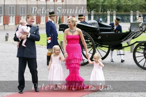 Apeldoorn 1 september 2007
Prins Willem Alexander viert zijn 40e verjaardag op paleis het Loo met Maxima Alexia Ariane en Amalia.