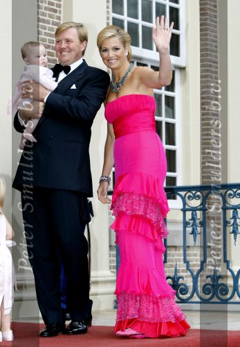 Apeldoorn 1 september 2007
Prins Wille Alexander viert zijn 40e verjaardag op paleis het Loo met Maxima Alexia Ariane en Amalia.
