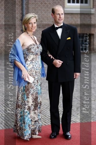Apeldoorn 1 september 2007
Prins Willem Alexander viert zijn 40e verjaardag op paleis het Loo met Maxima Alexia Ariane en Amalia. Prins Edward en Prinses Sophie