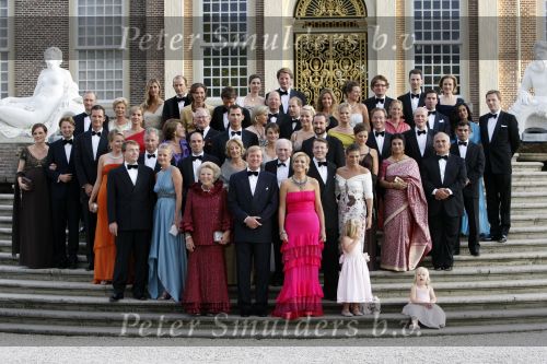 Apeldoorn 1 september 2007
Prins Willem Alexander viert zijn 40e verjaardag op paleis het Loo met Maxima Alexia Ariane en Amalia.
