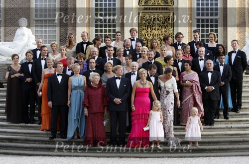 Apeldoorn 1 september 2007
Prins Willem Alexander viert zijn 40e verjaardag op paleis het Loo met Maxima Alexia Ariane en Amalia.