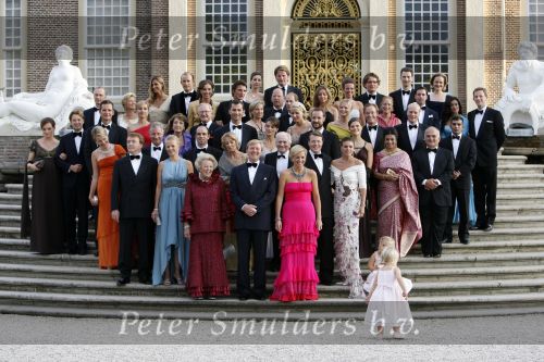 Apeldoorn 1 september 2007
Prins Willem Alexander viert zijn 40e verjaardag op paleis het Loo met Maxima Alexia Ariane en Amalia.