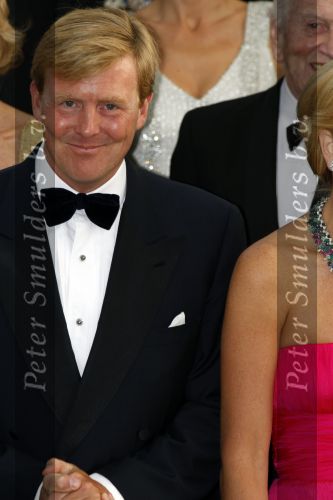 Apeldoorn 1 september 2007
Prins Willem Alexander viert zijn 40e verjaardag op paleis het Loo met Maxima Alexia Ariane en Amalia.
