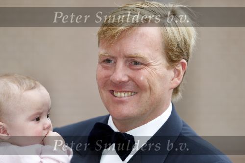 Apeldoorn 1 september 2007
Prins Wille Alexander viert zijn 40e verjaardag op paleis het Loo met Maxima Alexia Ariane en Amalia.