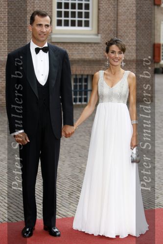 Apeldoorn 1 september 2007
Prins Willem Alexander viert zijn 40e verjaardag op paleis het Loo met Maxima Alexia Ariane en Amalia. Prinses Letizia en Prins Felipe v Spanje