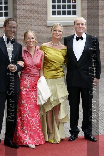 Apeldoorn 1 september 2007
Prins Willem Alexander viert zijn 40e verjaardag op paleis het Loo met Maxima Alexia Ariane en Amalia. Prins Jaime Prinses Margarita Prinses Carolina en Prins Carlos