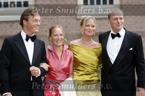 Apeldoorn 1 september 2007
Prins Willem Alexander viert zijn 40e verjaardag op paleis het Loo met Maxima Alexia Ariane en Amalia. Prins Jaime Prinses Margarita Prinses Carolina en Prins Carlos