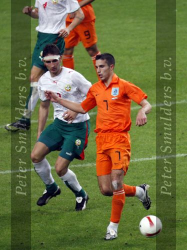 Amsterdam 8 september 2007
kwalificatieduel voor EK tussen Nederland en Bulgarije in de amsterdam arena. Nederland wint met 2-0. Robin v Persie