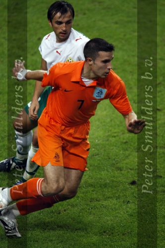Amsterdam 8 september 2007
kwalificatieduel voor EK tussen Nederland en Bulgarije in de amsterdam arena. Nederland wint met 2-0. Robin v Persie
