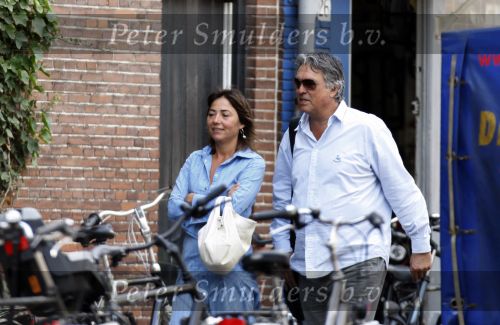 Amsterdam/Haarlem 28 augustus 2007
Ron Brandsteder op stap met een vriendin.