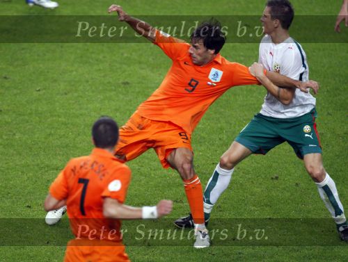 Amsterdam 8 september 2007
kwalificatieduel voor EK tussen Nederland en Bulgarije in de amsterdam arena. Nederland wint met 2-0. Ruud v Nistelrooy
