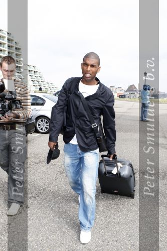 Noordwijk 20 augustus 2007
De spelers van het nederlands elftal verzamelen in hotel huis ter duin voor de oefenwedstrijd tegen zwitserland. Ryan Babel