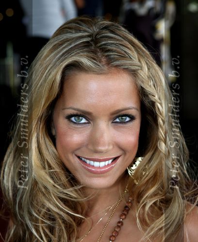 Noordwijk, 1 September 2007 Jacky Fair met o.a. modeshow van Danie Bles.
Sylvie v d Vaart ( Sylvie Meis )