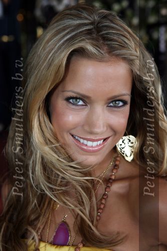 Noordwijk, 1 September 2007 Jacky Fair met o.a. modeshow van Danie Bles.
Sylvie v d Vaart ( Sylvie Meis )
