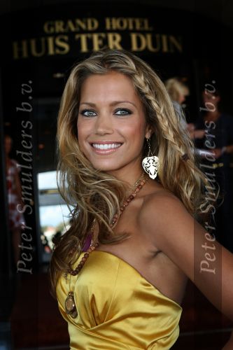 Noordwijk, 1 September 2007 Jacky Fair met o.a. modeshow van Danie Bles.
Sylvie v d Vaart ( Sylvie Meis )