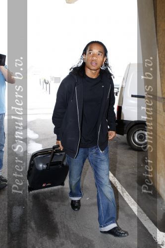 Noordwijk 20 augustus 2007
De spelers van het nederlands elftal verzamelen in hotel huis ter duin voor de oefenwedstrijd tegen zwitserland. Urby Emanuelson