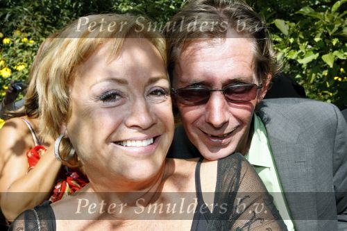 Laren/ Eemnes 29 augustus 2007
Willibrord Frequin en zijn Suzanne trouwen. Ze vertrekken vanaf thuis met koets naar de theetuin. Viola en Peter Holt