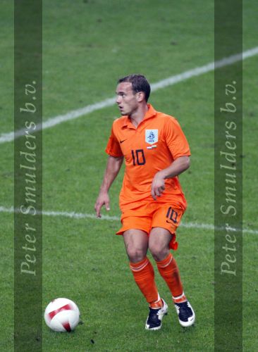 Amsterdam 8 september 2007
kwalificatieduel voor EK tussen Nederland en Bulgarije in de amsterdam arena. Nederland wint met 2-0. Wesley Sneijder