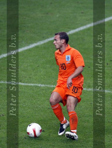 Amsterdam 8 september 2007
kwalificatieduel voor EK tussen Nederland en Bulgarije in de amsterdam arena. Nederland wint met 2-0. Wesley Sneijder