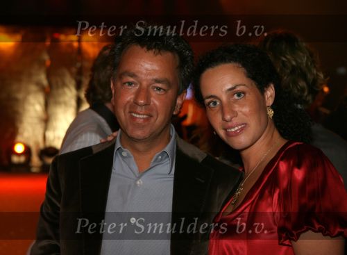 Noordwijk, 1 September 2007 Jacky Fair met 
o.a. modeshow van Danie Bles.
Yves Gyrath met zijn vrouw