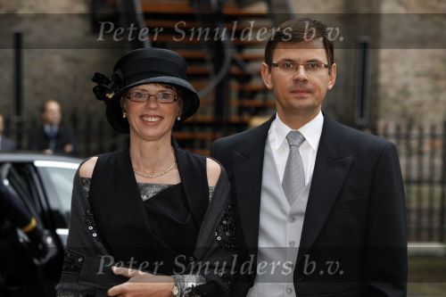 Den Haag 15 september 2009
Prinsjesdag op het binnenhof met alle hoedjes. Andre Rouvoet met zijn vrouw
Peter Smulders bv