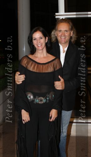 Amsterdam, 12 September 2009
Winter modeshow Mart Visser in het Apollo hotel
Annemarie v Gaal met partner
Foto Peter Smulders BV