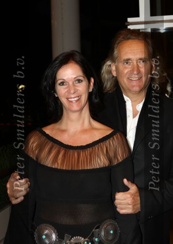 Amsterdam, 12 September 2009
Winter modeshow Mart Visser in het Apollo hotel
Annemarie v Gaal met partner
Foto Peter Smulders BV