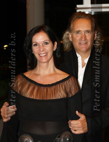 Amsterdam, 12 September 2009
Winter modeshow Mart Visser in het Apollo hotel
Annemarie v Gaal met partner
Foto Peter Smulders BV