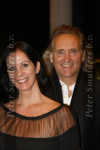 Amsterdam, 12 September 2009
Winter modeshow Mart Visser in het Apollo hotel
Annemarie v Gaal met partner
Foto Peter Smulders BV