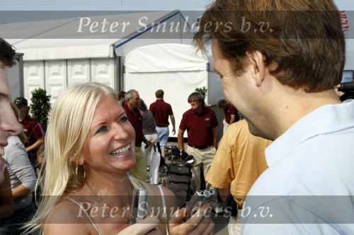 Zandvoort 15 augustus 2009
KLM open golf pro am met bn ers voor het goede doel. Prins Floris met Annette de Vries
Peter Smulders bv