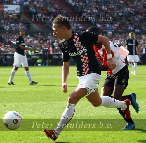 Rotterdam, 20 September 2009
Kompetitiewedstrijd Feyenoord-PSV, eindstand 1-3 Seizoen 2009/2010
Balazs Dzsudzsak