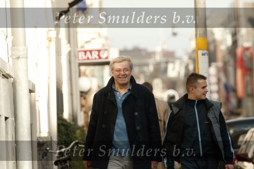 Amsterdam1 maart 2003
Barrie Stevens met een vriend