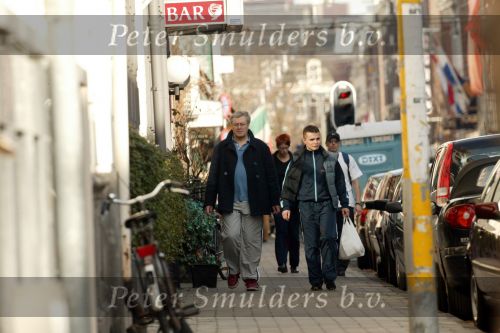 Amsterdam1 maart 2003
Barrie Stevens met een vriend