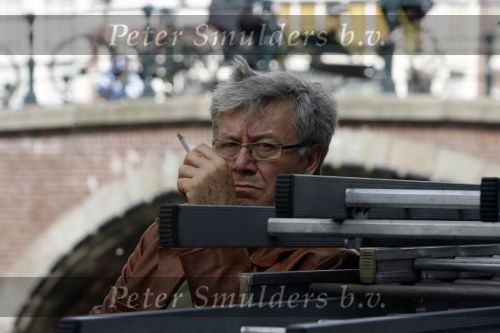 Amsterdam 24 april 2007
Barrie Stevens rookt sigaretje
