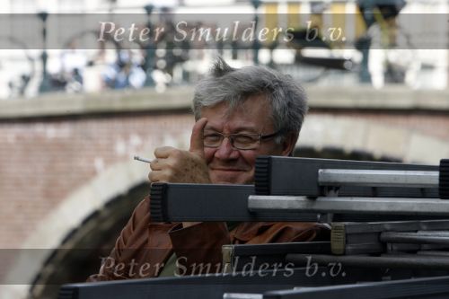 Amsterdam 24 april 2007
Barrie Stevens rookt sigaretje