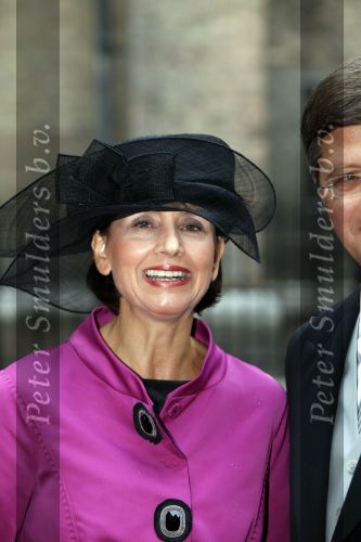 Den Haag 15 september 2009
Prinsjesdag op het binnenhof met alle hoedjes. Jan peter Balkenende met zijn vrouw Bianca
Peter Smulders bv